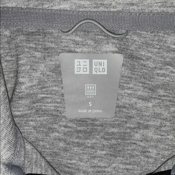 Grey Uniqlo zip up jacket - Picture 2 of 4